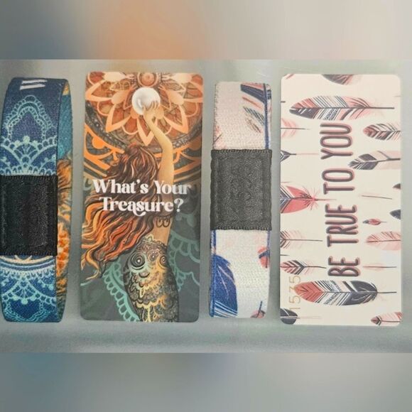 ZOX BOHO BUNDLE "what's your treasure?" & "true to you" collectible wristbands - Picture 4 of 4